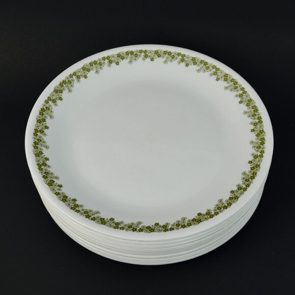 Corelle Crazy Daisy Dinner Plates 10.25" Lot of 19 Vintage - Picture 1 of 4